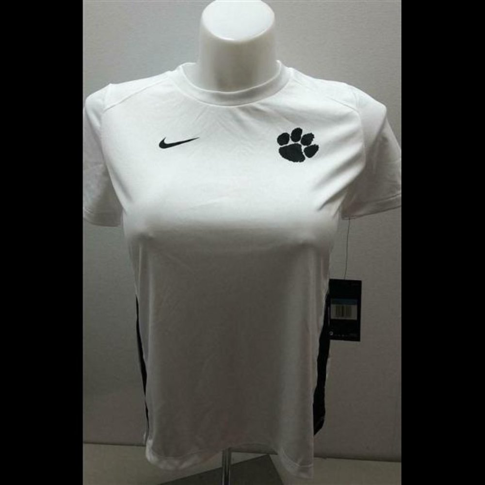 Nike Women's Clemson Tigers Dri-Fit T-Shirt Top Short Sleeve NEW NWT Size Medium